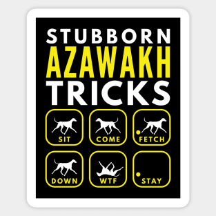 Stubborn Azawakh Tricks - Dog Training Sticker